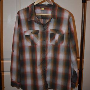 Eddie Bauer Long Sleeve Fishing Shirt